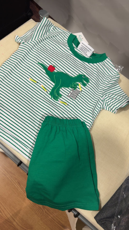 Back to school boy Dino