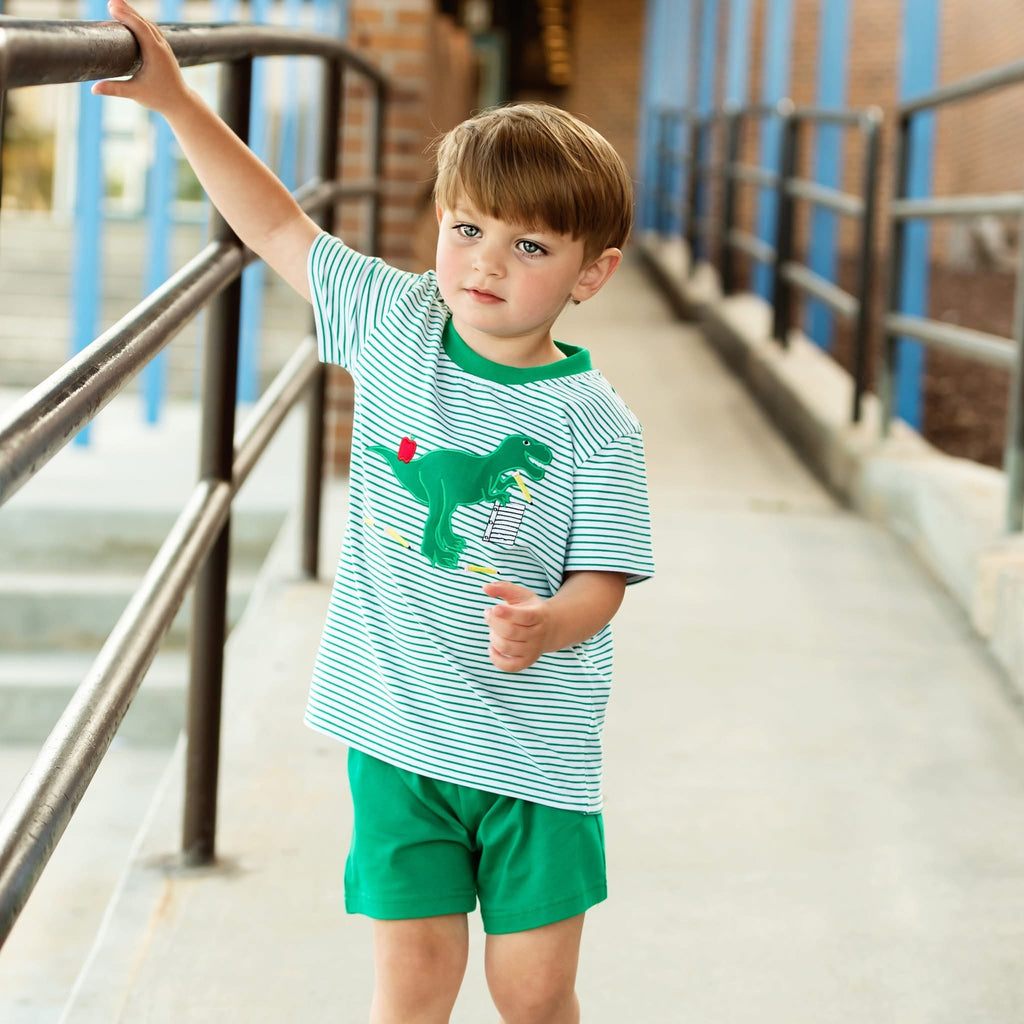 Back to school boy Dino